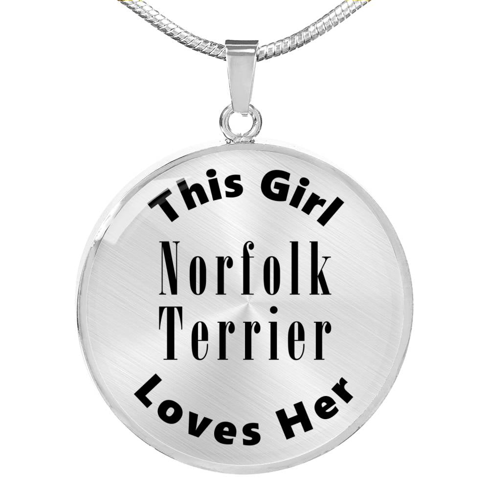 Norfolk Terrier - Luxury Necklace