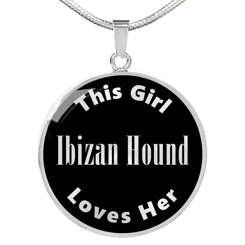 Ibizan Hound v2s - Luxury Necklace