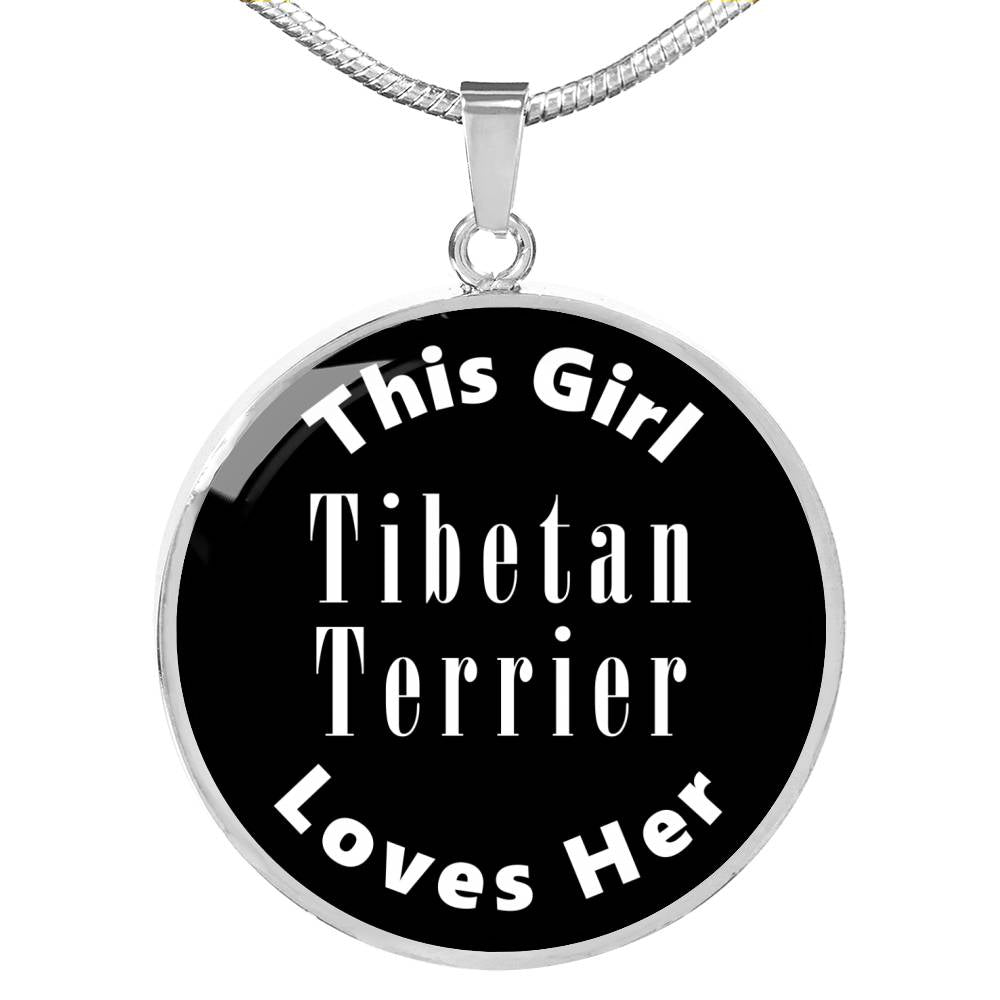 Tibetan Terrier v2 - Luxury Necklace