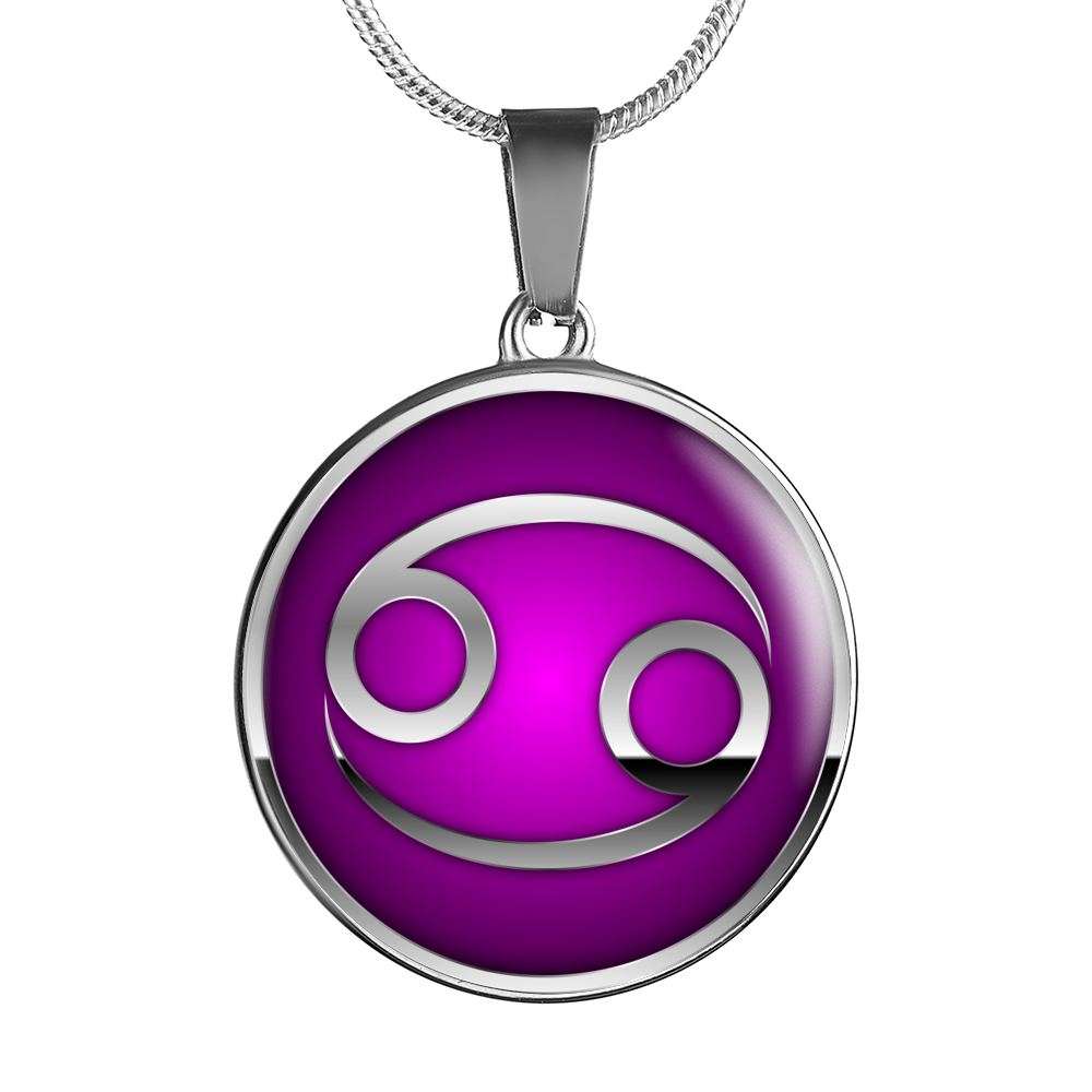 Zodiac Sign Cancer v2 - Luxury Necklace
