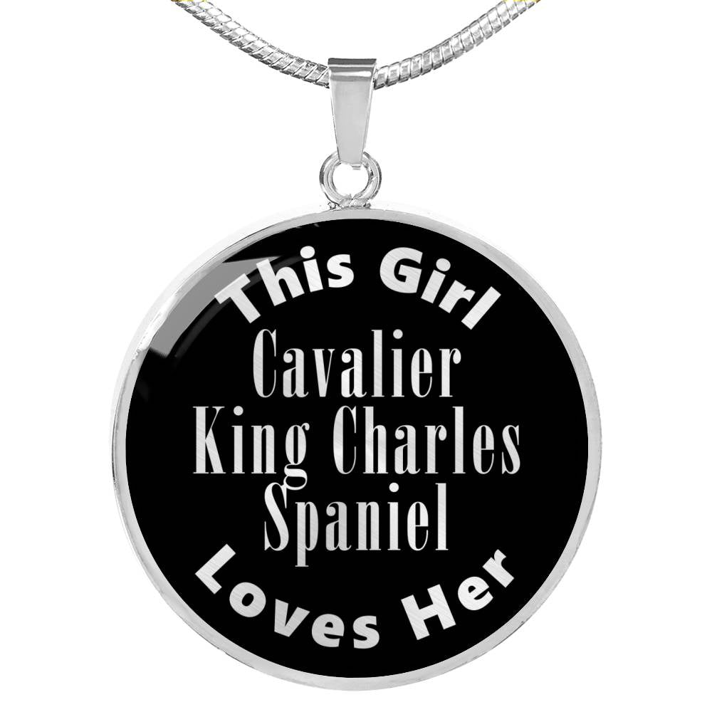 Cavalier King Charles Spaniel v2s - Luxury Necklace