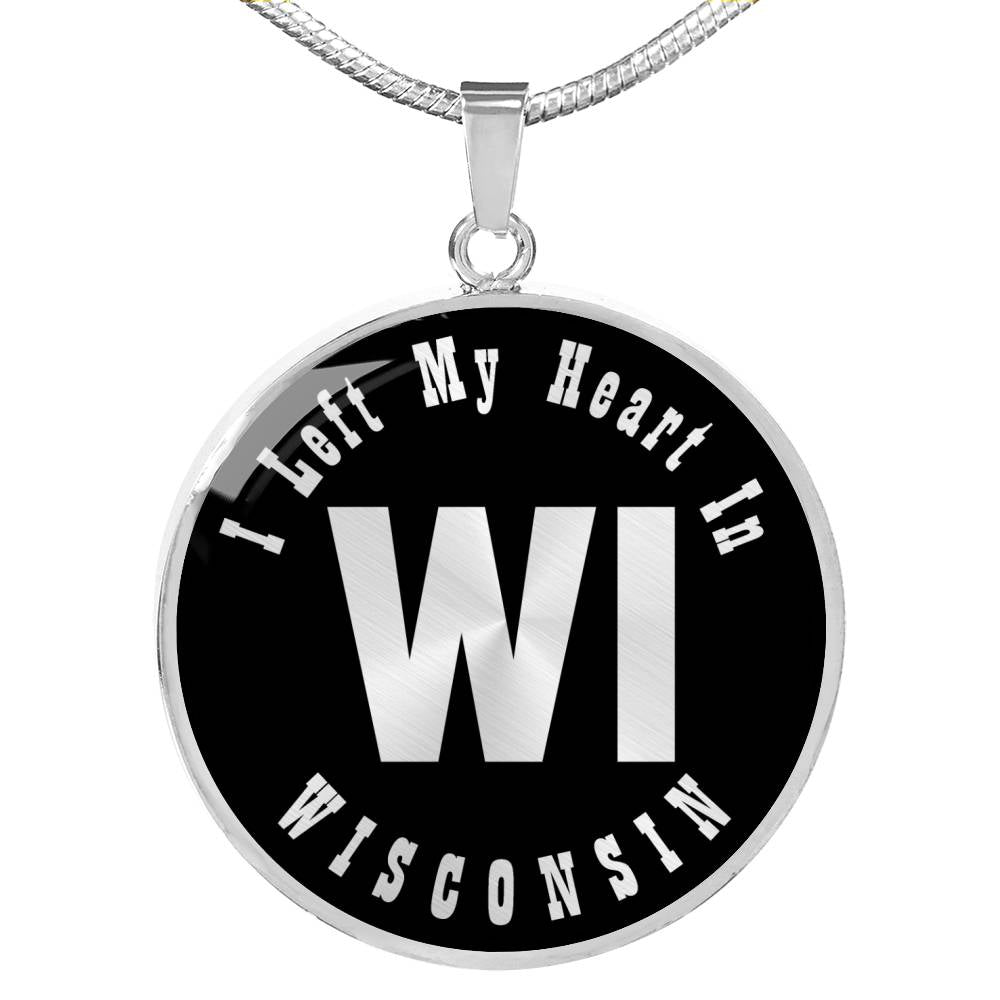 Heart In Wisconsin v02 - Luxury Necklace
