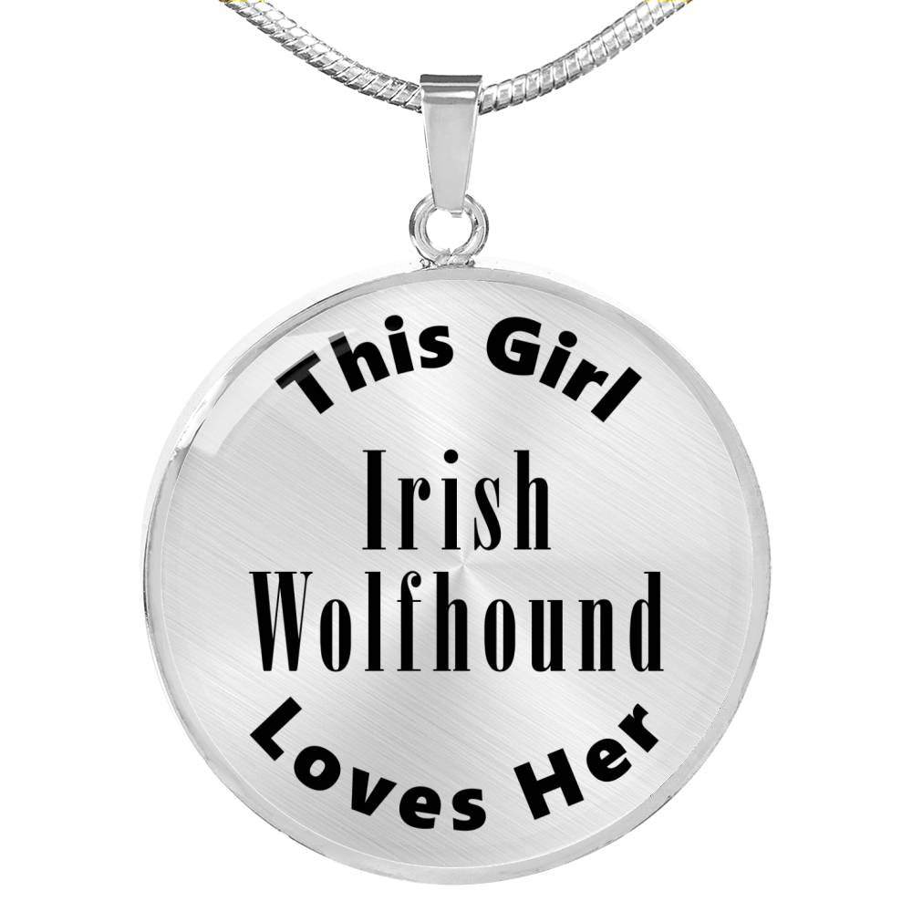 Irish Wolfhound - Luxury Necklace