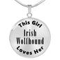 Irish Wolfhound - Luxury Necklace