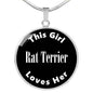 Rat Terrier v2 - Luxury Necklace