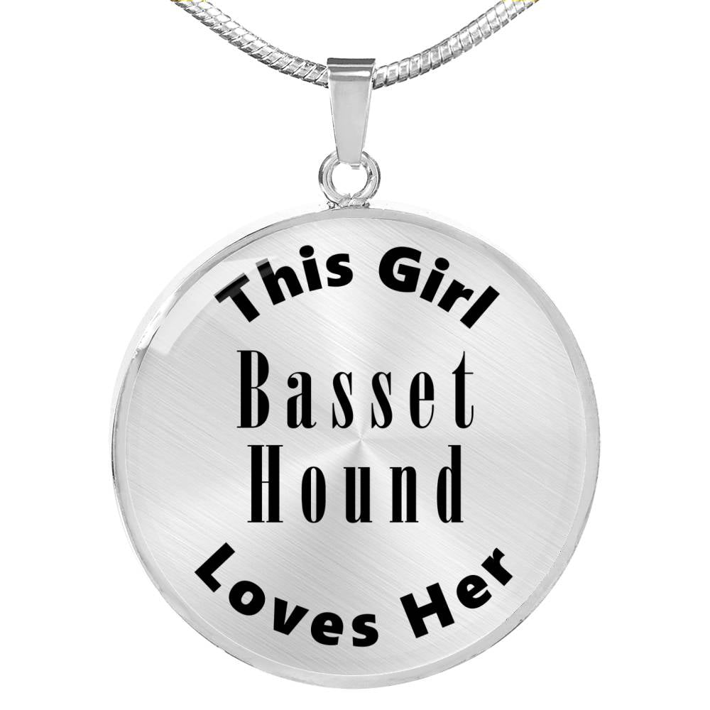 Basset Hound - Luxury Necklace