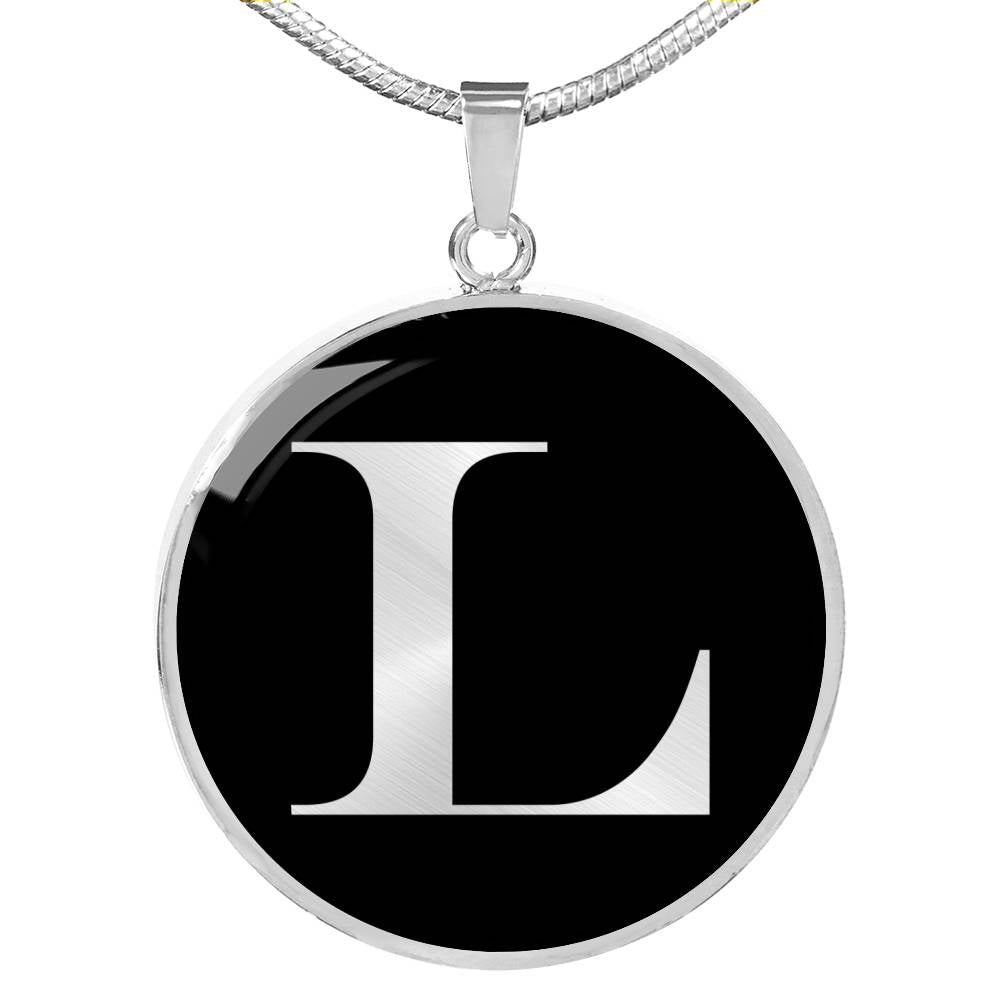 Initial L v2a - Luxury Necklace