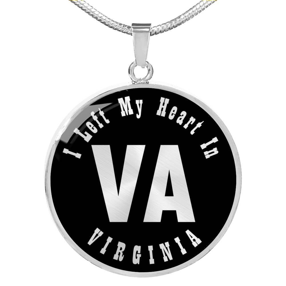 Heart In Virginia v02 - Luxury Necklace