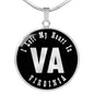 Heart In Virginia v02 - Luxury Necklace