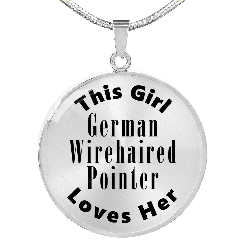 German Wirehaired Pointer - Luxury Necklace