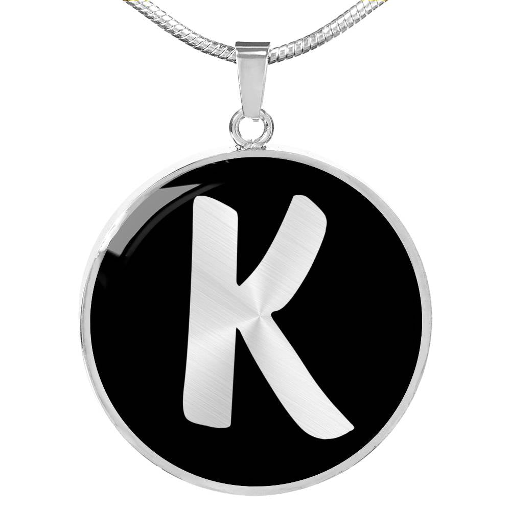 Initial K v2b - Luxury Necklace
