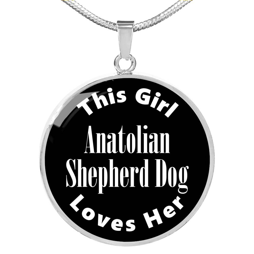 Anatolian Shepherd Dog v2 - Luxury Necklace