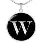 Initial W v2a - Luxury Necklace