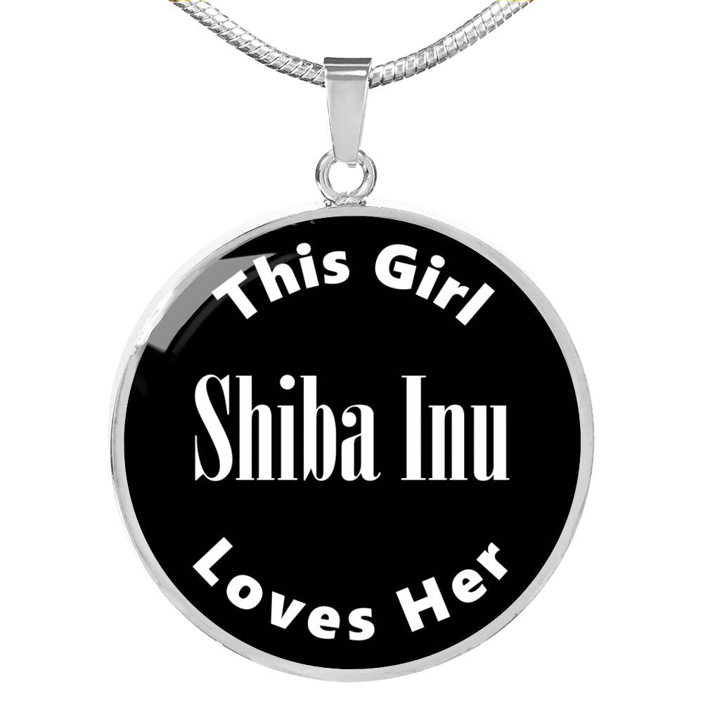 Shiba Inu v2 - Luxury Necklace