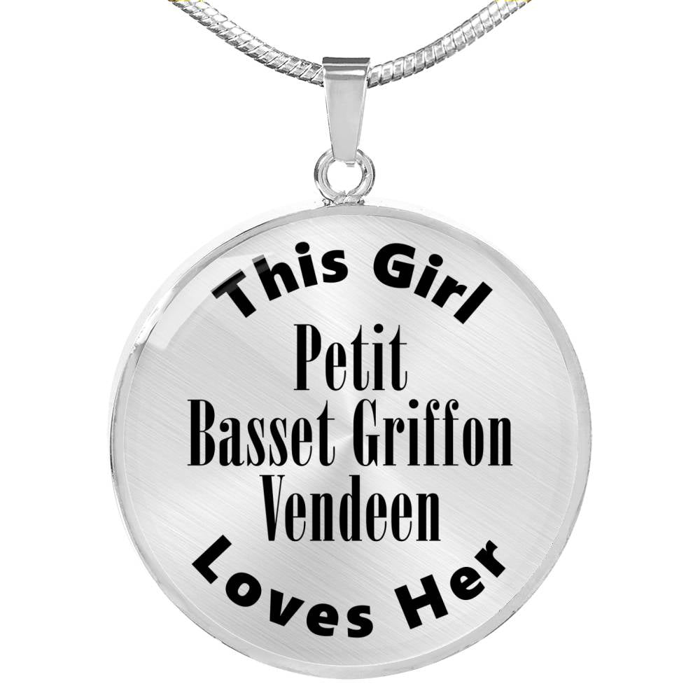 Petit Basset Griffon Vendeen - Luxury Necklace