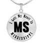 Heart In Mississippi v01 - Luxury Necklace