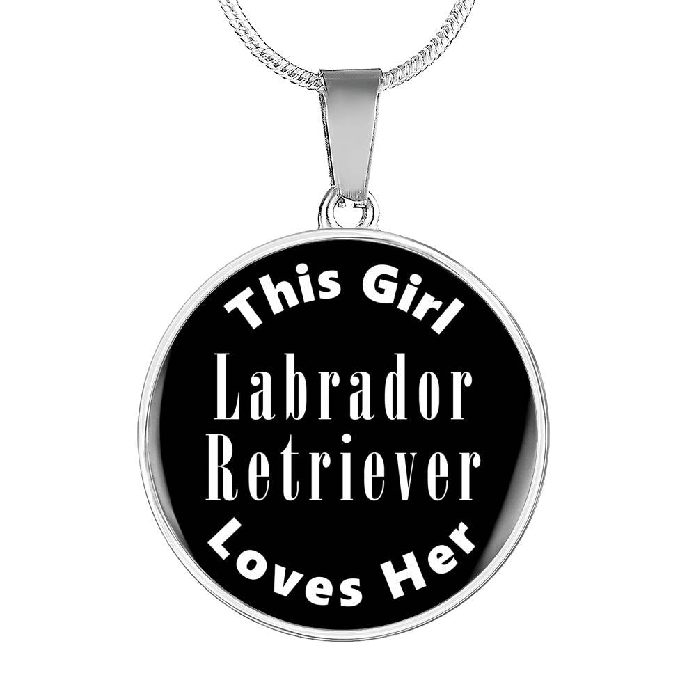 Labrador Retriever v2 - Luxury Necklace