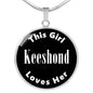 Keeshond v2 - Luxury Necklace