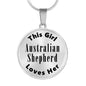 Australian Shepherd - Luxury Necklace