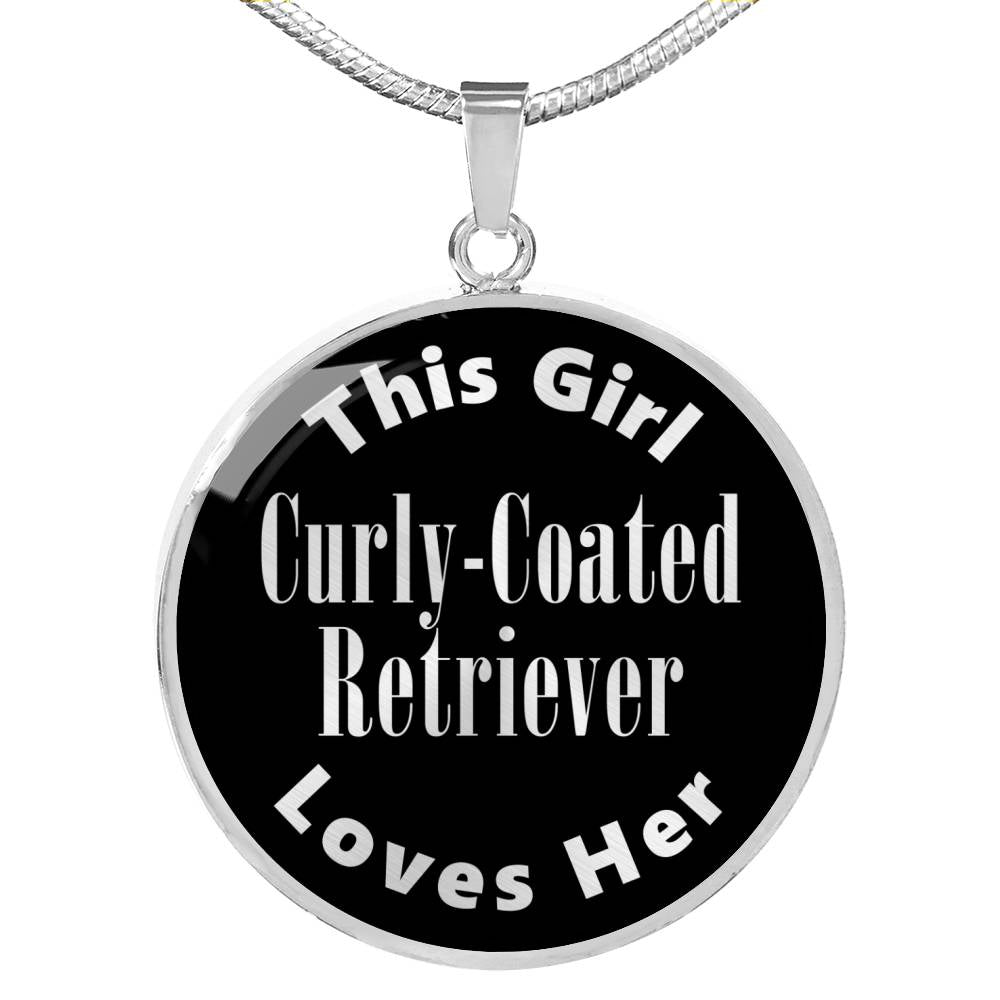 Curly-Coated Retriever v2s - Luxury Necklace