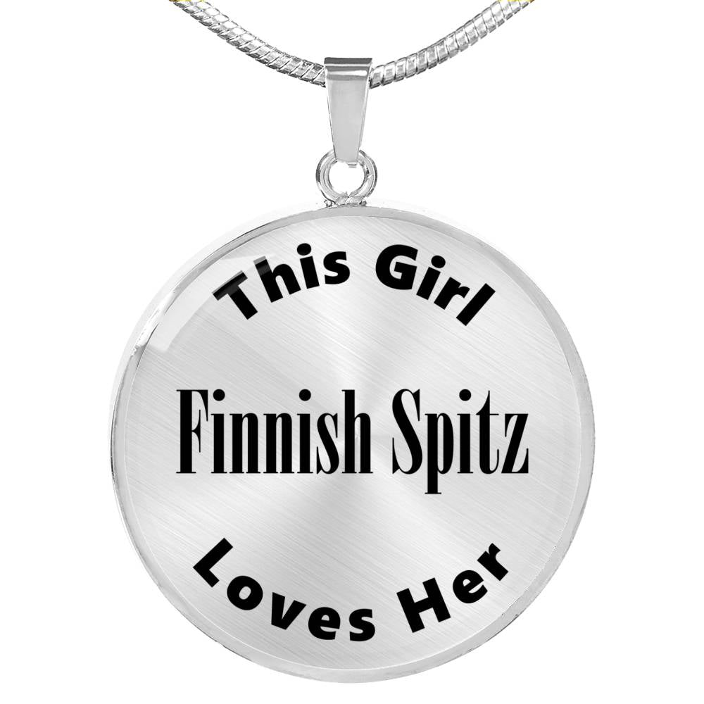 Finnish Spitz - Luxury Necklace