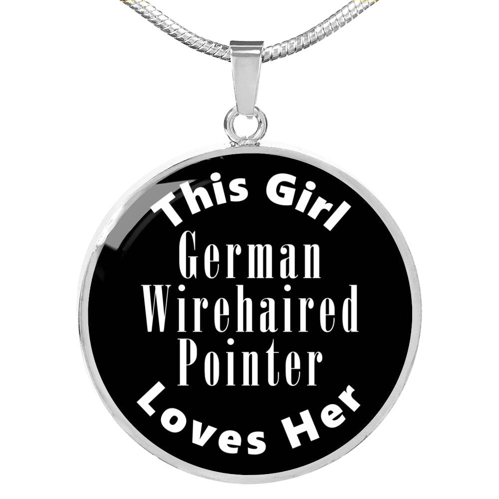 German Wirehaired Pointer v2 - Luxury Necklace