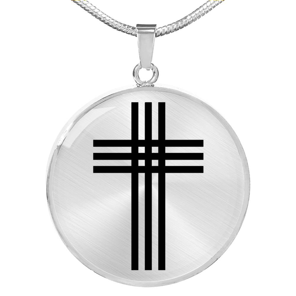 Stylized Cross - Luxury Necklace