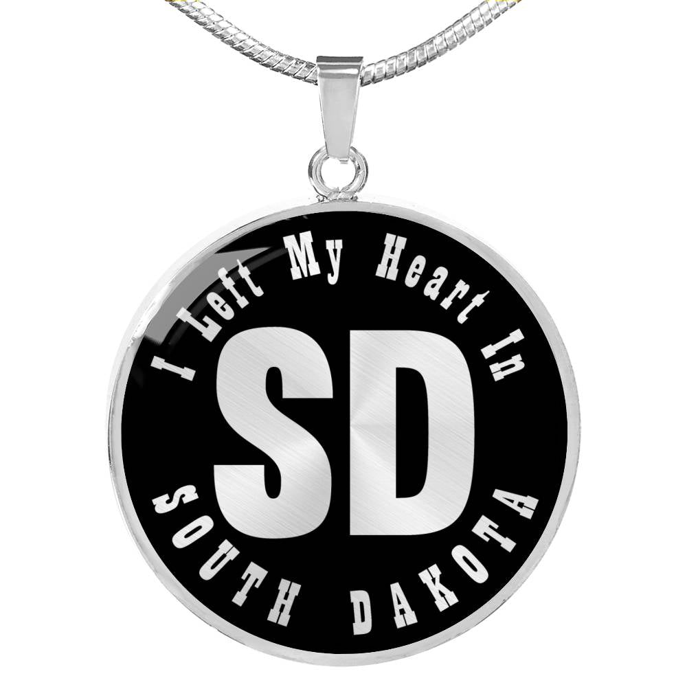 Heart In South Dakota v02 - Luxury Necklace