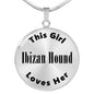 Ibizan Hound - Luxury Necklace