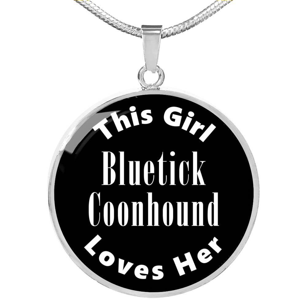 Bluetick Coonhound v2 - Luxury Necklace