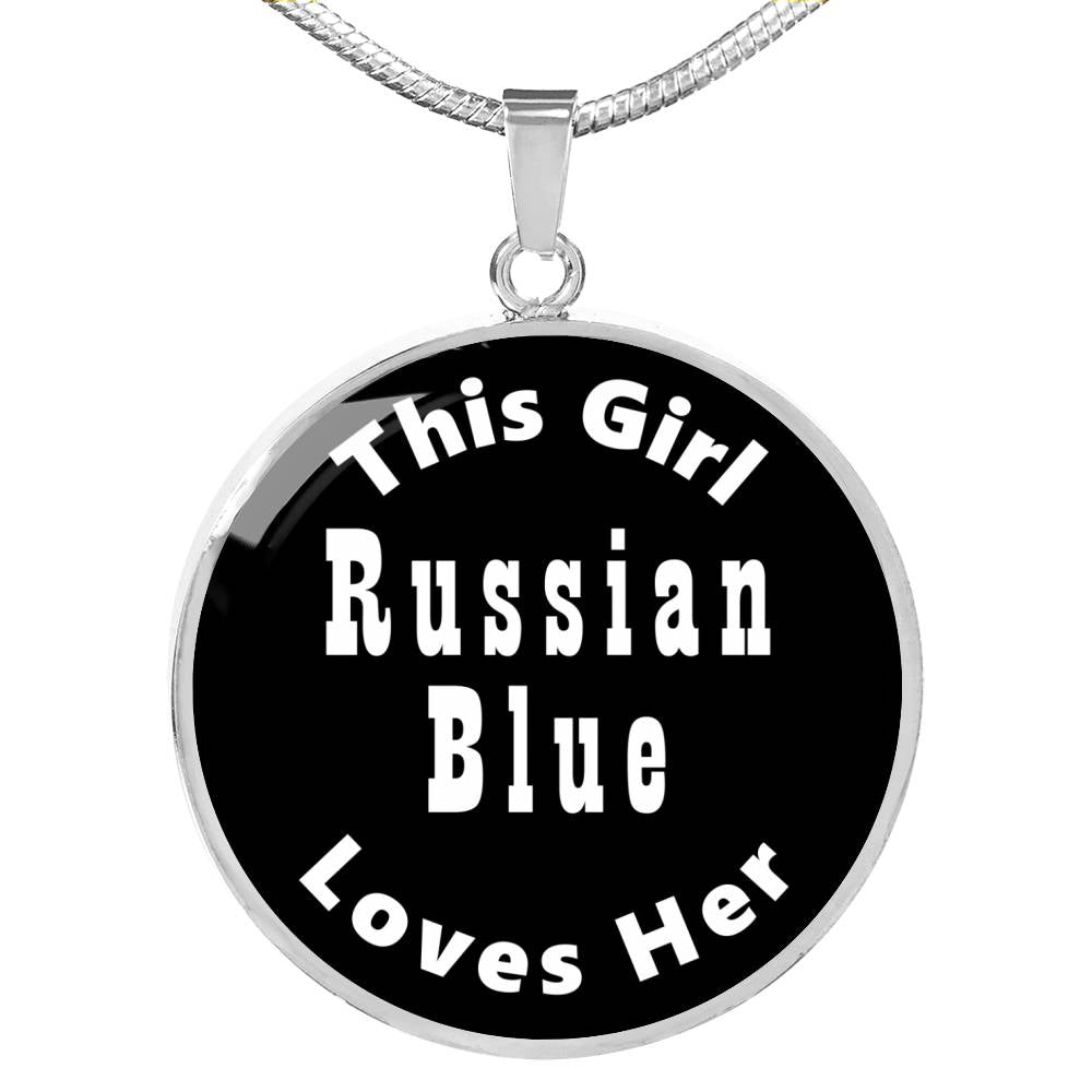 Russian Blue v2 - Luxury Necklace