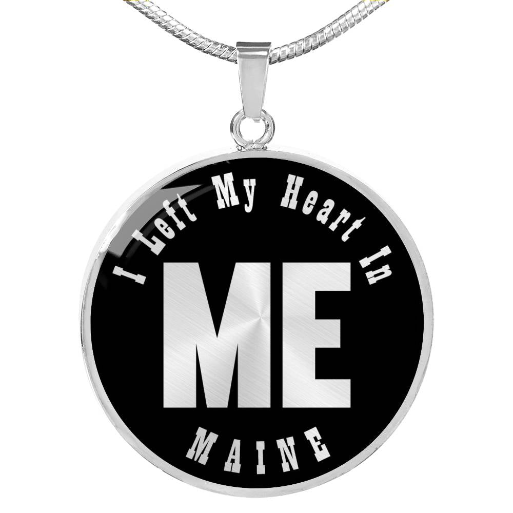 Heart In Maine v02 - Luxury Necklace