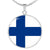 Finnish Flag - Luxury Necklace