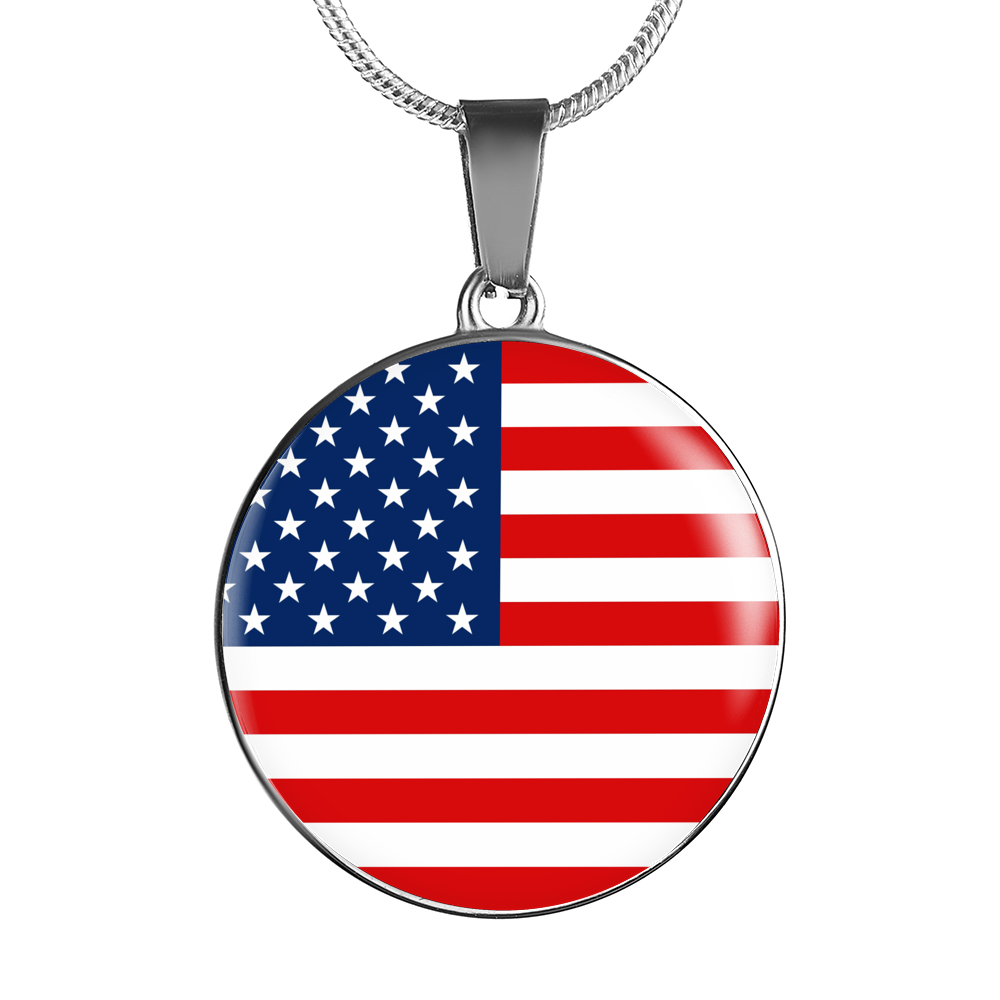 American Flag - Luxury Necklace