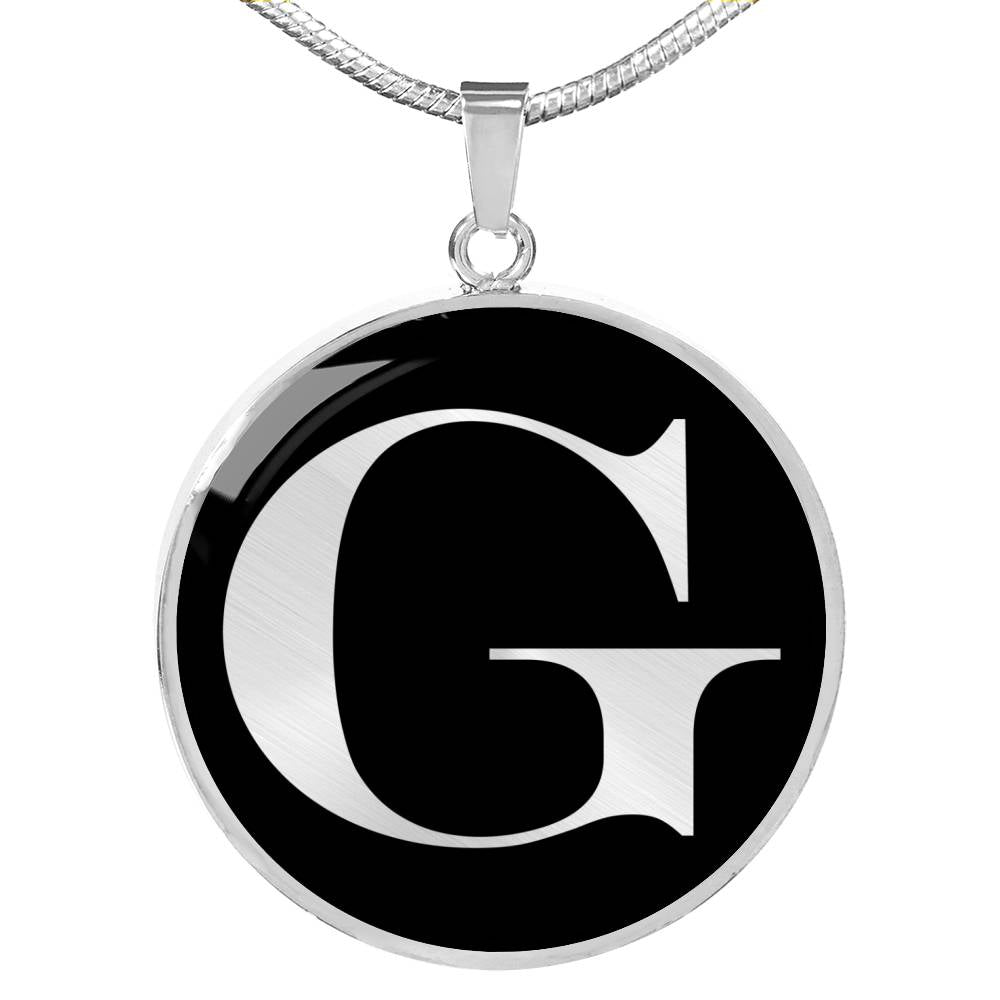 Initial G v2a - Luxury Necklace