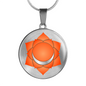 Sacral Chakra (Swadhisthana) v2 - Luxury Necklace