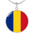 Romanian Flag - Luxury Necklace