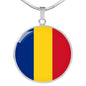 Romanian Flag - Luxury Necklace