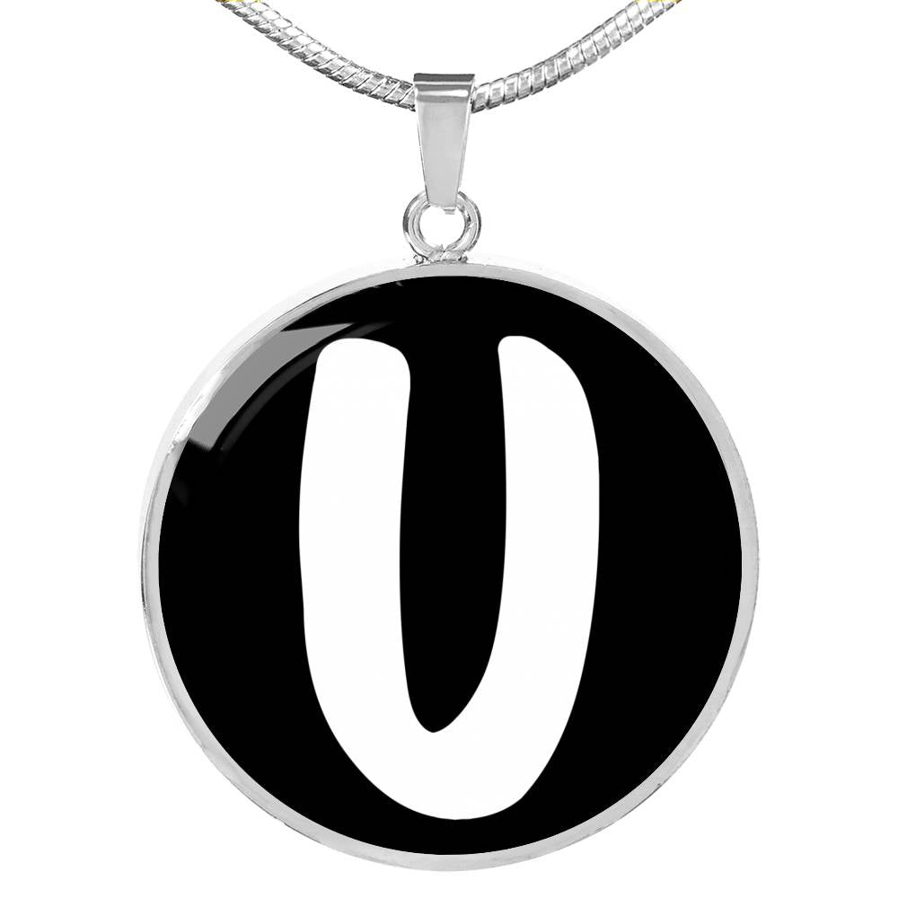 Initial U v3b - Luxury Necklace