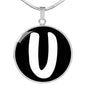 Initial U v3b - Luxury Necklace