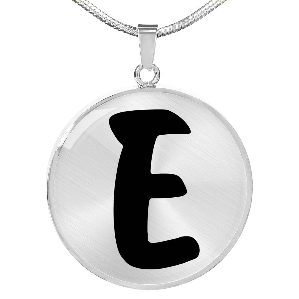 Initial E v1b - Luxury Necklace