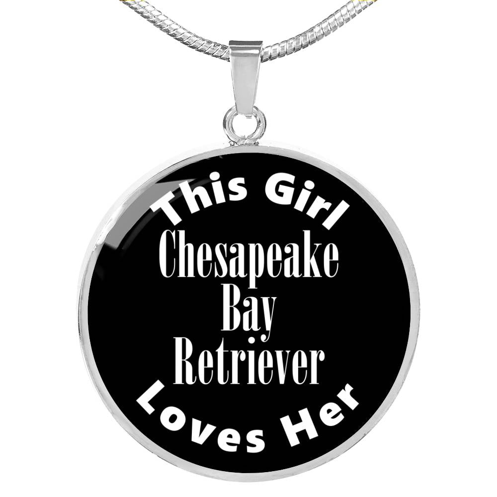 Chesapeake Bay Retriever v2 - Luxury Necklace