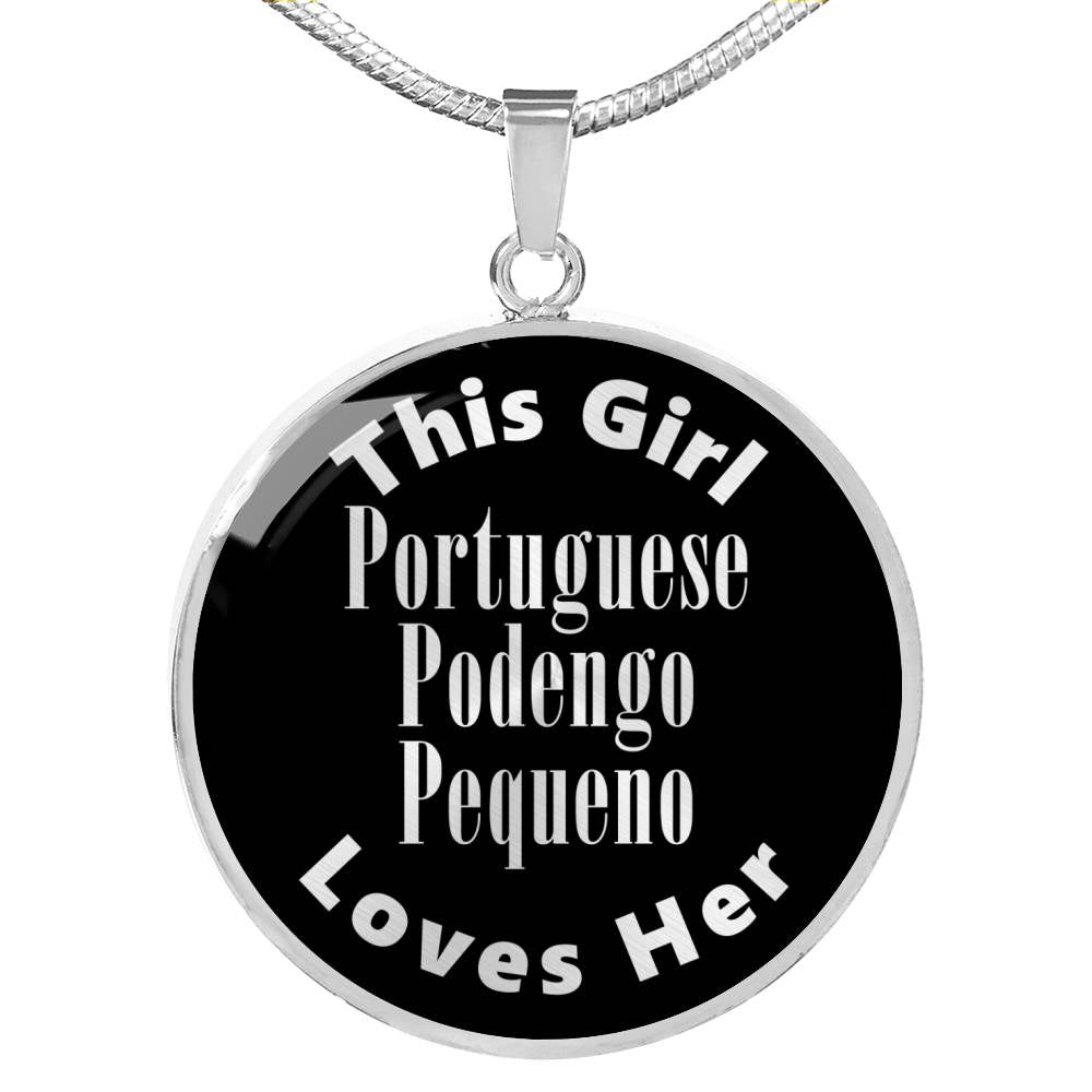 Portuguese Podengo Pequeno v2s - Luxury Necklace