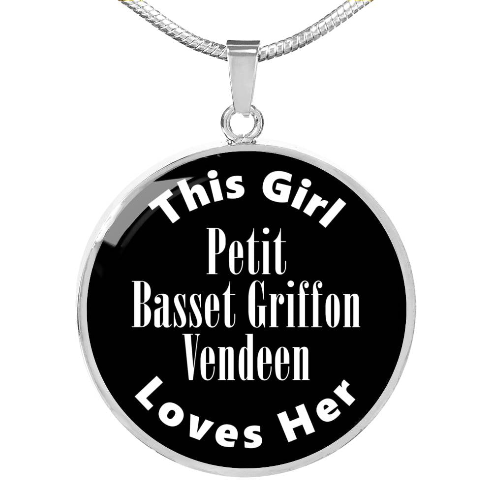 Petit Basset Griffon Vendeen v2 - Luxury Necklace