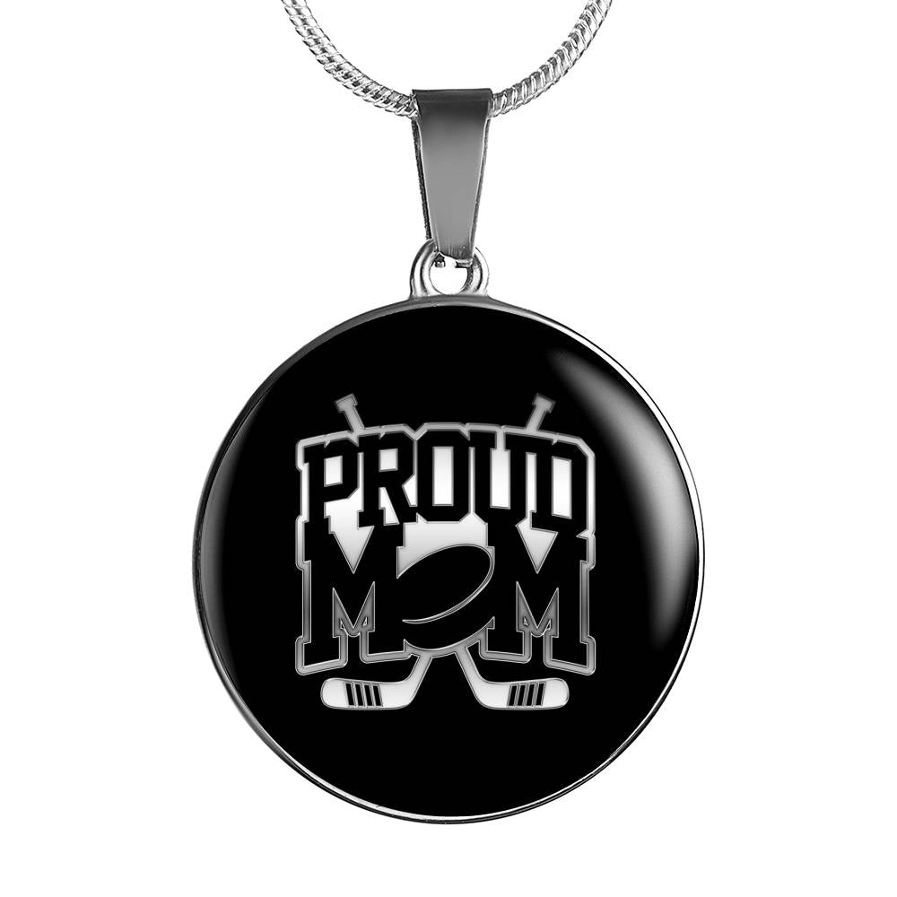 Proud Hockey Mom - Luxury Necklace