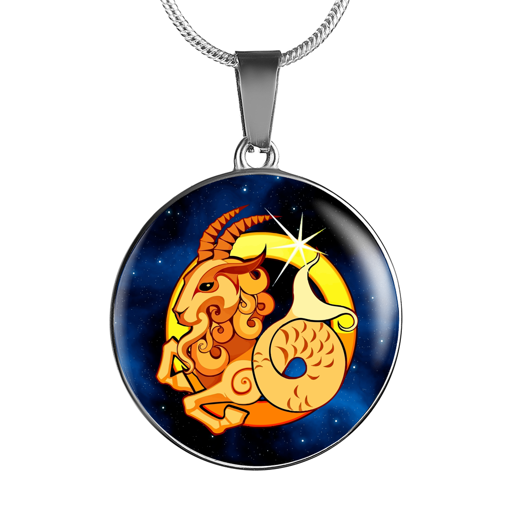 Zodiac Sign Capricorn - Luxury Necklace