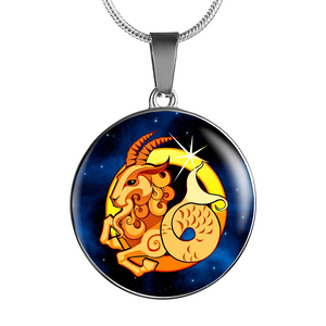 Zodiac Sign Capricorn - Luxury Necklace