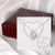 Happy Valentine's Day - Candy Hearts - Forever Love Heart Necklace With Mahogany Style Luxury Box