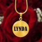 Lynda v01 - 18k Gold Finished Luxury Necklace