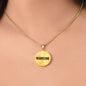 Madeline v01 - 18k Gold Finished Luxury Necklace